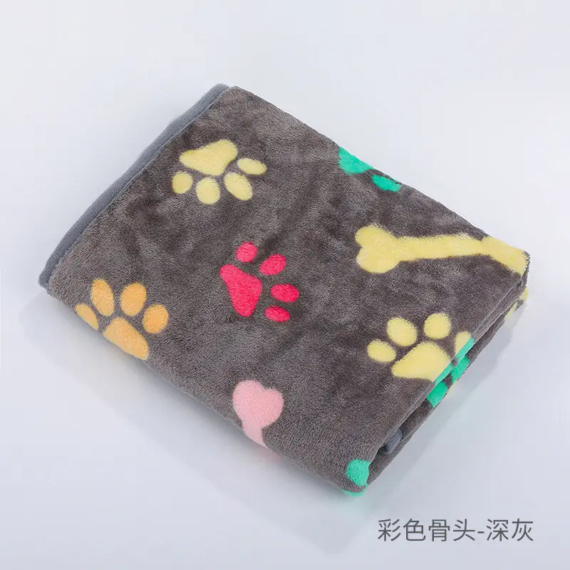 Pet Blanket - Coral Fleece for Cats and Dogs