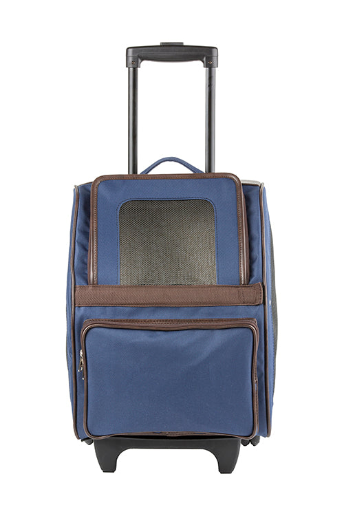 Travel Bag Rio Classic - Navy Rolling Carrier On Wheels