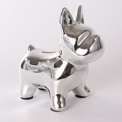 French Bulldog Coin Statue