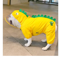 French Bulldog Dinosaur Raincoat