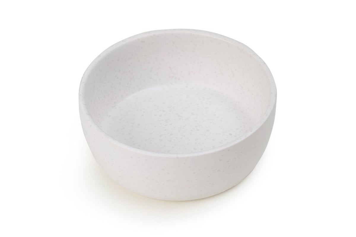 Speckled White Ceramic Bowls