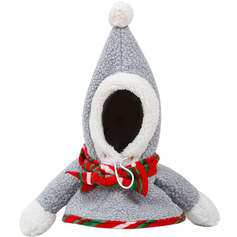 French Bulldog Snowman Christmas Costume