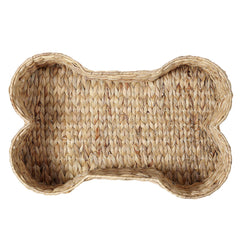 Bin - Dog Basket Toy Bin Bone Shape - Three Sizes