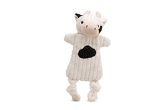 Dog Toy - Barnyard HuggleFlatties Durable Plush Dog Toys - 3 Options