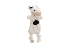 Dog Toy - Barnyard HuggleFlatties Durable Plush Dog Toys - 3 Options