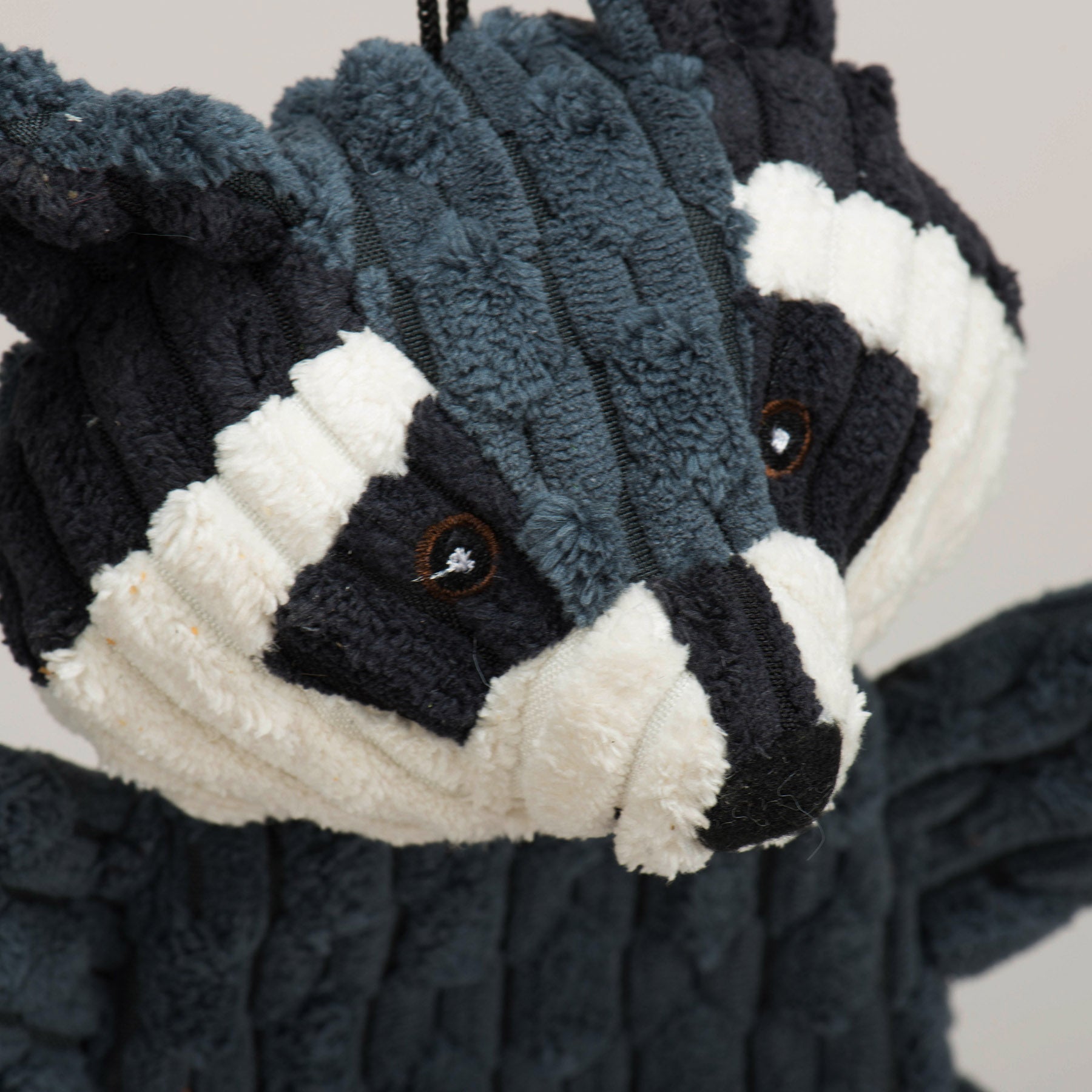 Dog Toy - Reggie Raccoon HuggleFlatties Plush Dog Toy