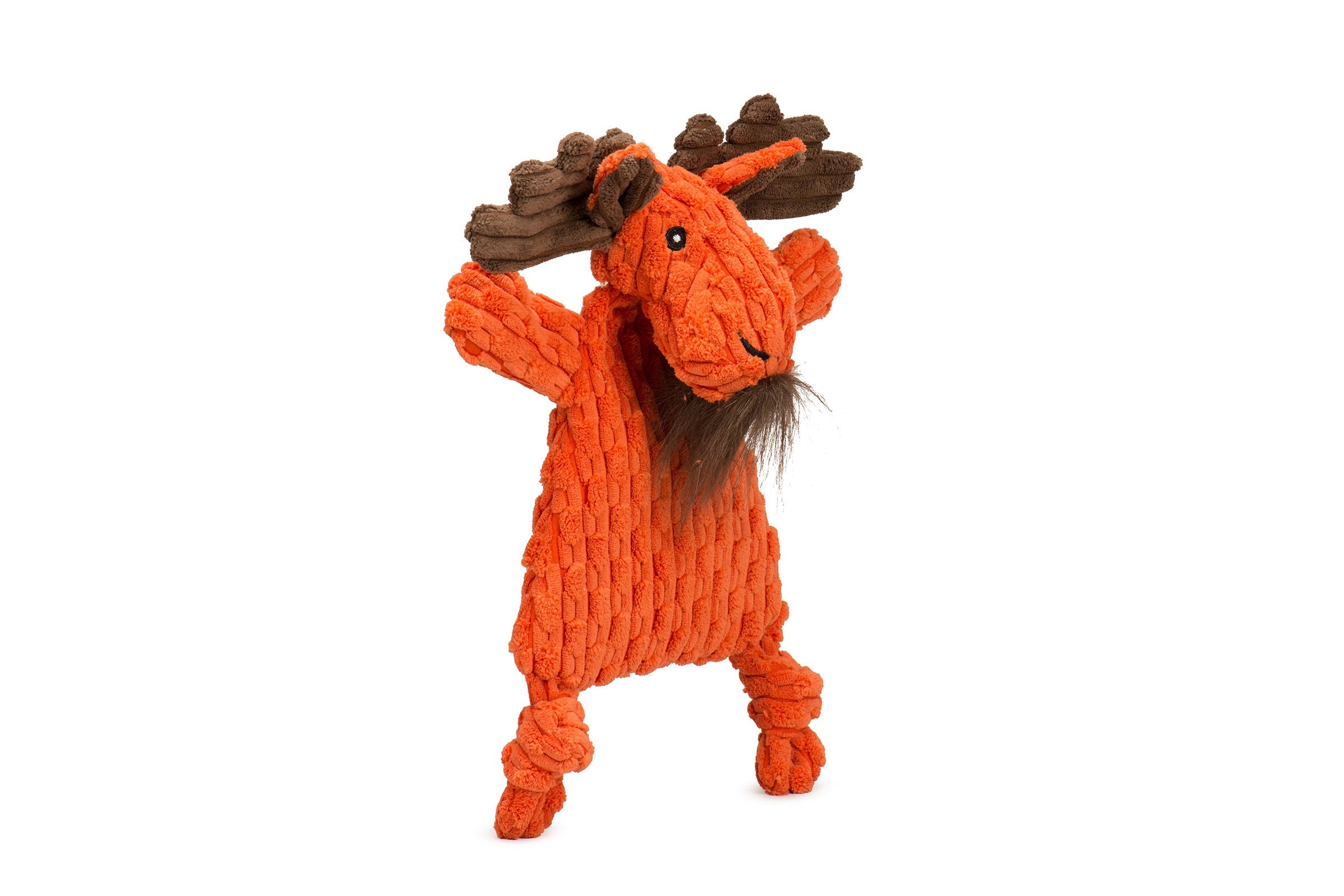 Dog Toy - Morris Moose HuggleFlatties Durable Plush Dog Toy