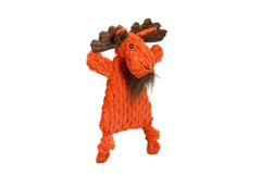 Dog Toy - Morris Moose HuggleFlatties Durable Plush Dog Toy