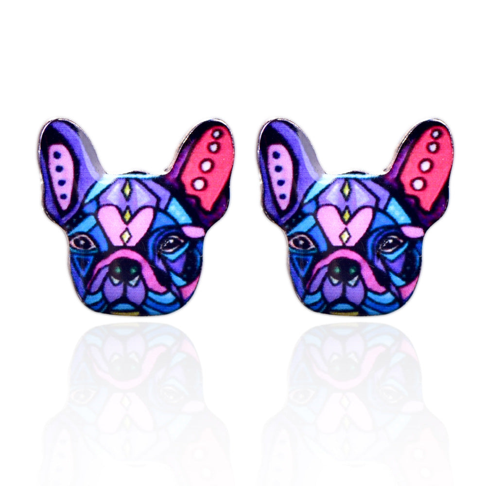 French Bulldog Earrings