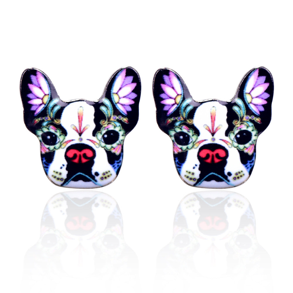 French Bulldog Earrings