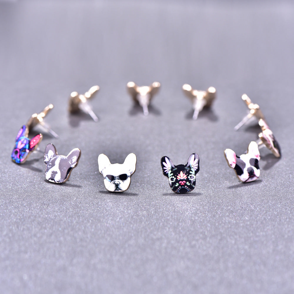 French Bulldog Earrings