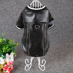 Leather French Bulldog Jacket