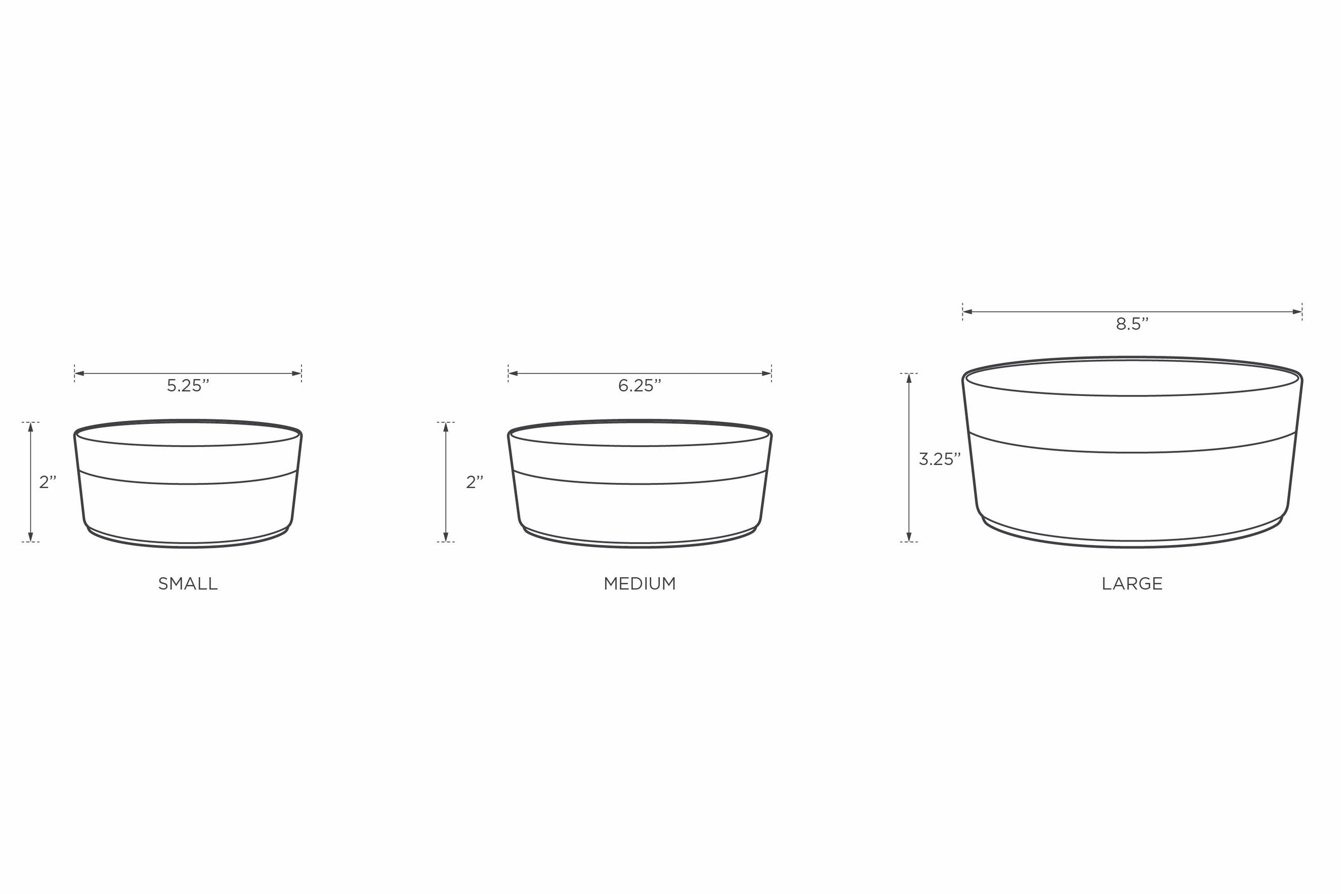 Classic Food White Pet Bowl