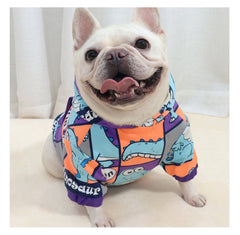 French Bulldog Dinosaur Hoodie