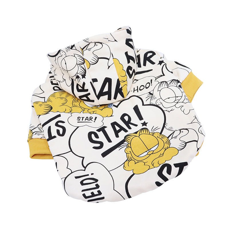 French Bulldog Star Garfield Hoodie