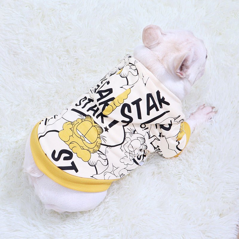 French Bulldog Star Garfield Hoodie