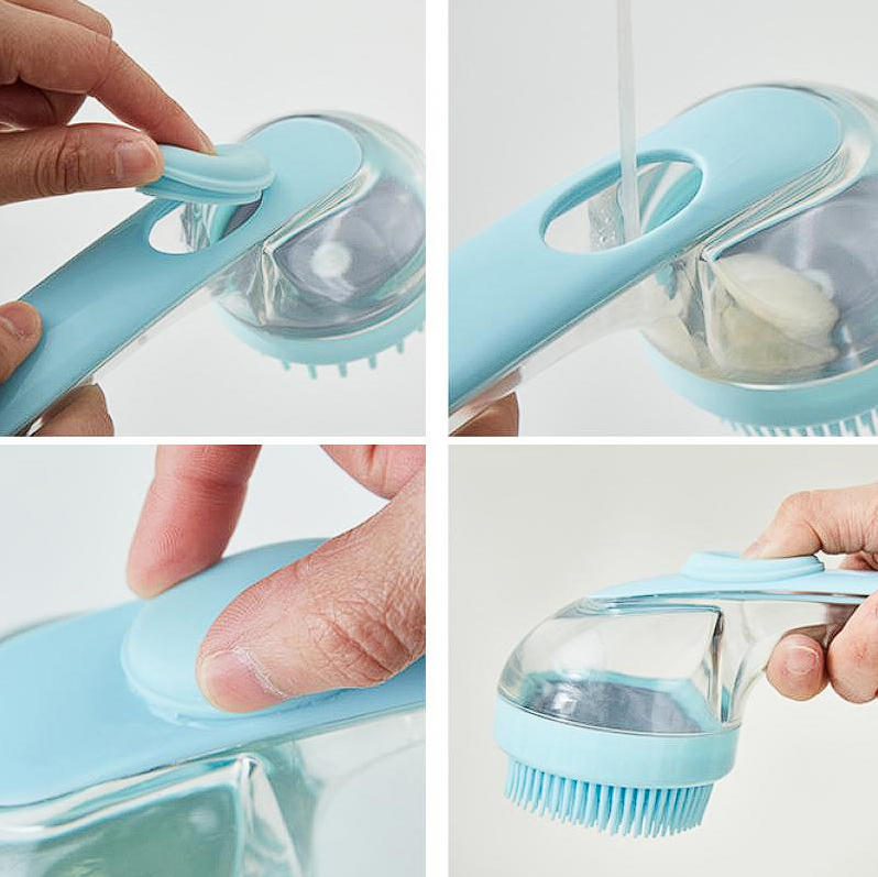 French Bulldog Bathing Brush