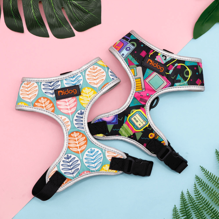 Multi Color Frenchie Harness