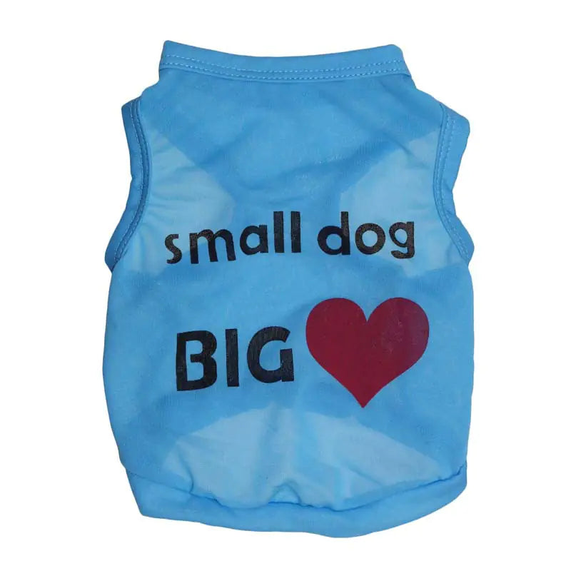 Chic Heart Dog Vest for Small Pets