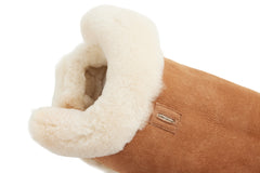 Genuine Brown Shearling Dog Coat