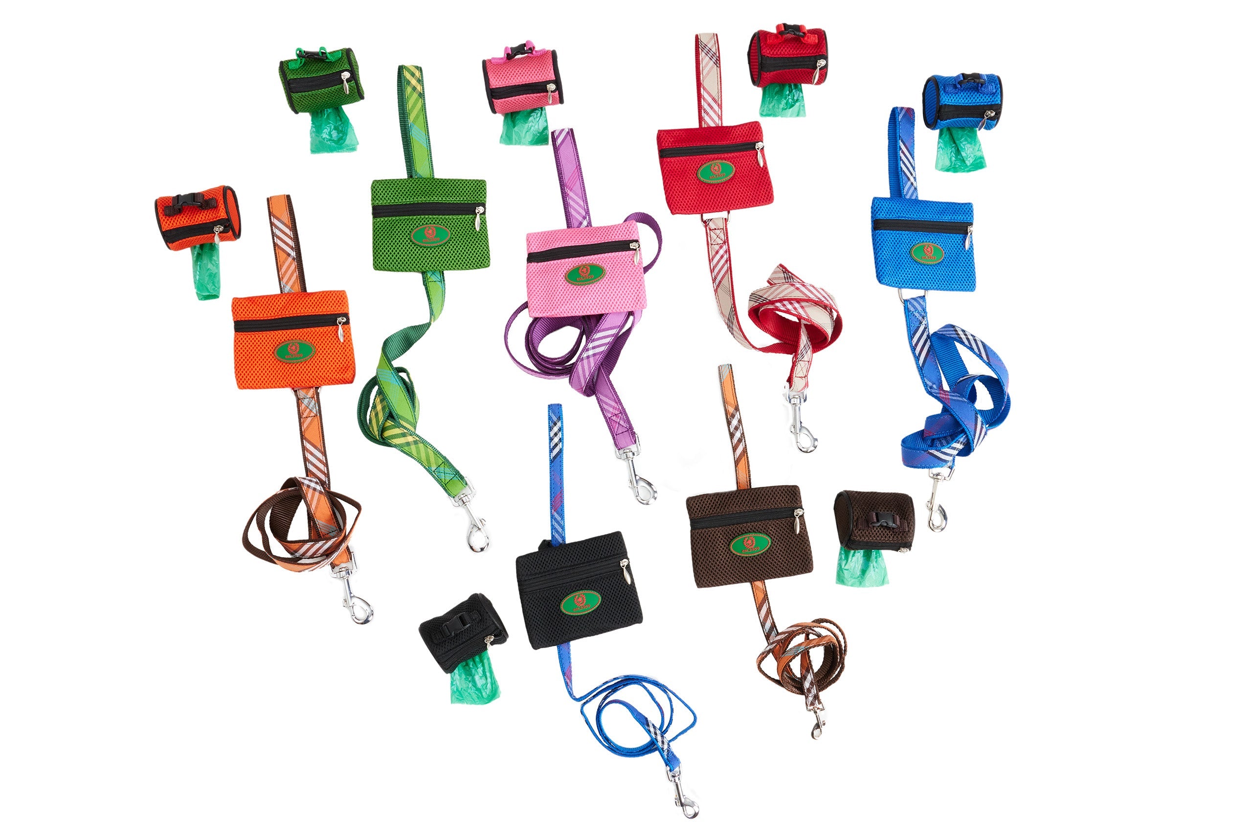 Mesh Treat Carrier for Dog Leashes - 7 Color Options