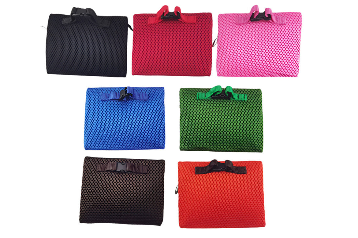 Mesh Treat Carrier for Dog Leashes - 7 Color Options
