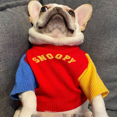 Snoopy French Bulldog Sweater