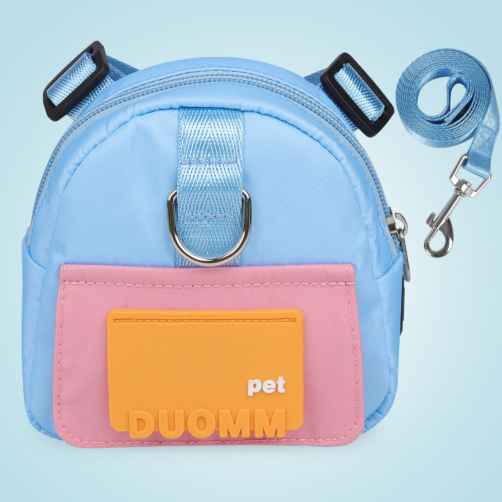 Adjustable Harness French Bulldog Backpack