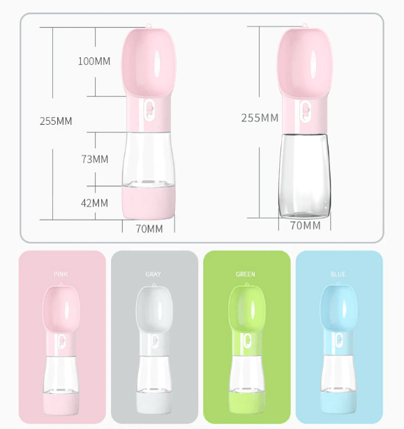 Portable Water & Food Bottle