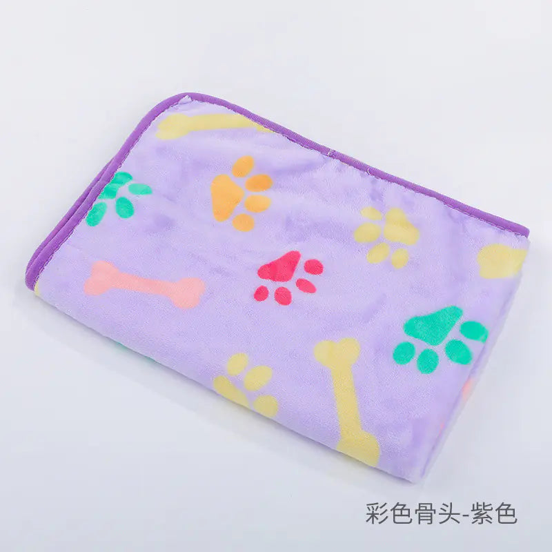 Pet Blanket - Coral Fleece for Cats and Dogs