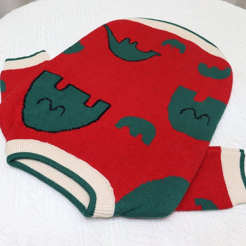 Wool Elephant Cartoon Sweater