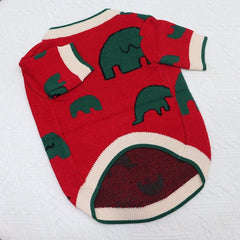 Wool Elephant Cartoon Sweater