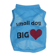 Chic Heart Dog Vest for Small Pets