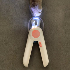 Bulldog Dog Nail Clippers with LED Light