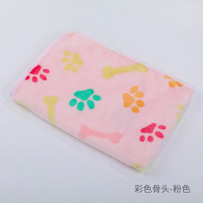 Pet Blanket - Coral Fleece for Cats and Dogs