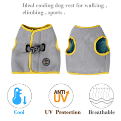 Cold French Bulldog Cooling Vest