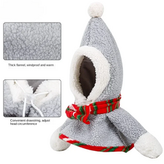 French Bulldog Snowman Christmas Costume