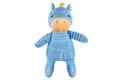 Corduroy Horse with Squeaker and Crinkle Ears - Dog Toy