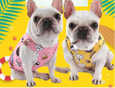 Cute Creative Pet Print Cooling T-shirt