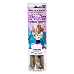 Christmas - Holiday Tube - Silver & Gold - Cod Skins - 2.5oz