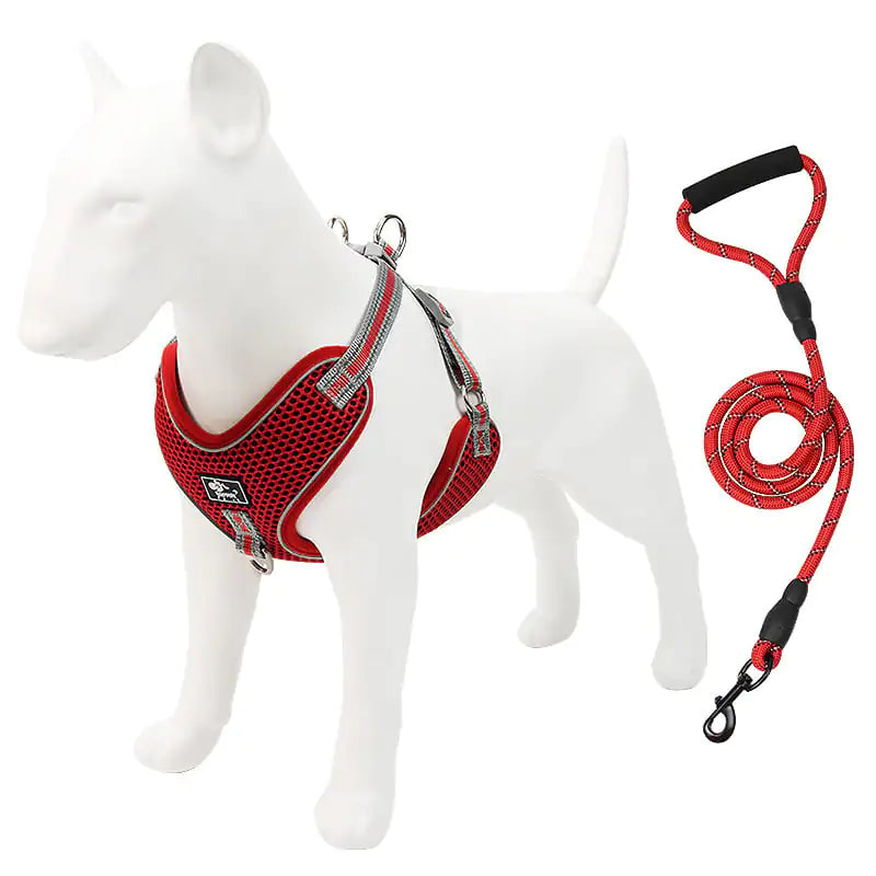 Reflective and Breathable Dog Leash and Rope
