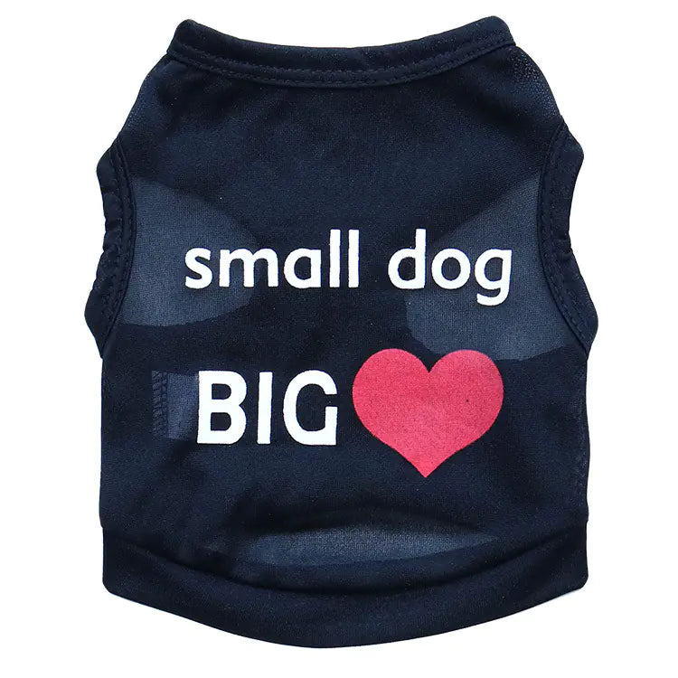 Chic Heart Dog Vest for Small Pets