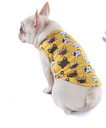 Cute Creative Pet Print Cooling T-shirt