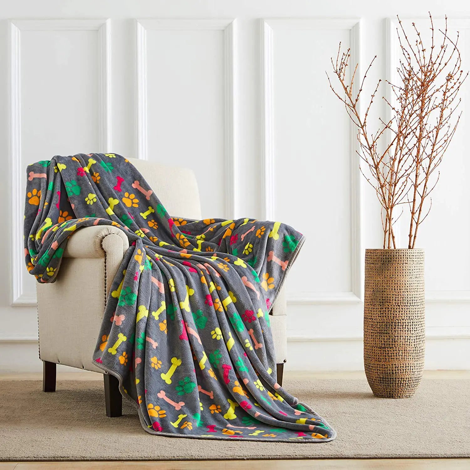 Pet Blanket - Coral Fleece for Cats and Dogs